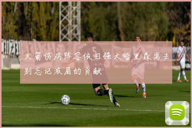 火箭伤病阵容依旧强大哈里森离去别忘记浓眉的贡献